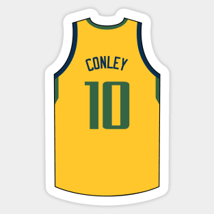 Mike Conley Utah Jersey Qiangy Sticker